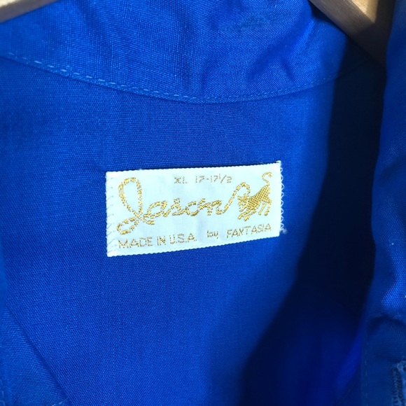 Vintage Jason by Fantasia Long Sleeve Button Down - Picture 7 of 7